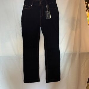 Classic Black Straight Leg Women's Jeans